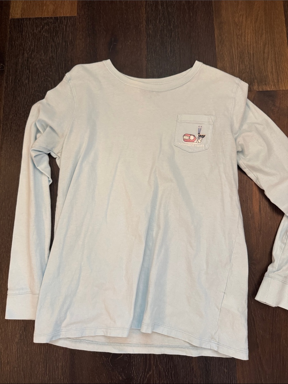 Vineyard vines ski long sleeve t